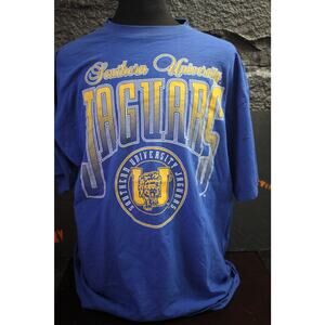 Vintage Southern University Jaguars Tee XL Logo Athletic HBCU Graphic Shirt